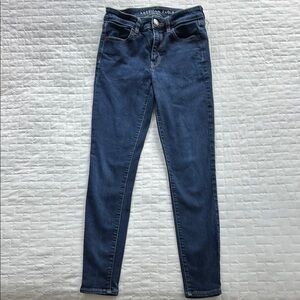 American Eagle Outfitters Women's Blue Jeans, size 4